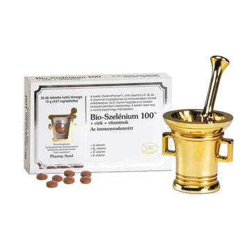 Pharma Nord -Bio-Szelénium+cink+vitaminok 100 - 30 db