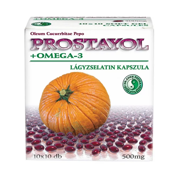 Dr. Chen - PROSTAYOL+OMEGA3 LÁGYZSELATIN KAPSZULA