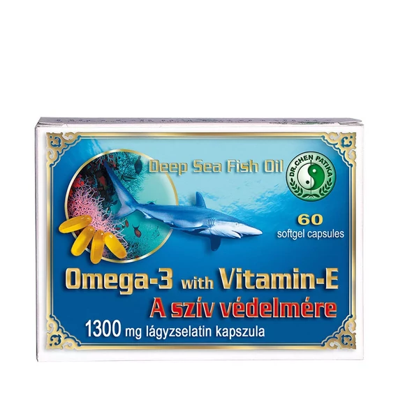 Dr. Chen - OMEGA-3 KAPSZULA 1300 mg E-VITAMINNAL