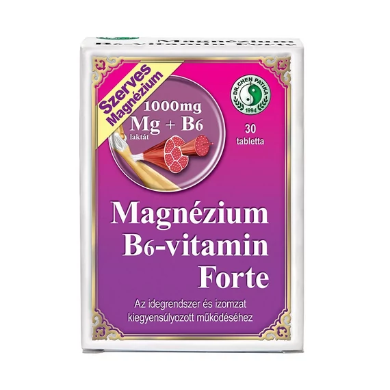 Dr. Chen - MAGNÉZIUM B6-VITAMIN FORTE TABLETTA