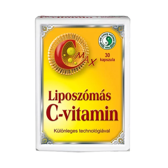 Dr. Chen - C-MAX LIPOSZÓMÁS C-VITAMIN LÁGYZSELATIN KAPSZULA