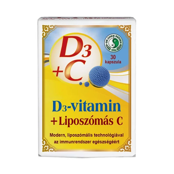 Dr. Chen - D3-MAX LIPOSZÓMÁS C-VITAMIN KAPSZULA