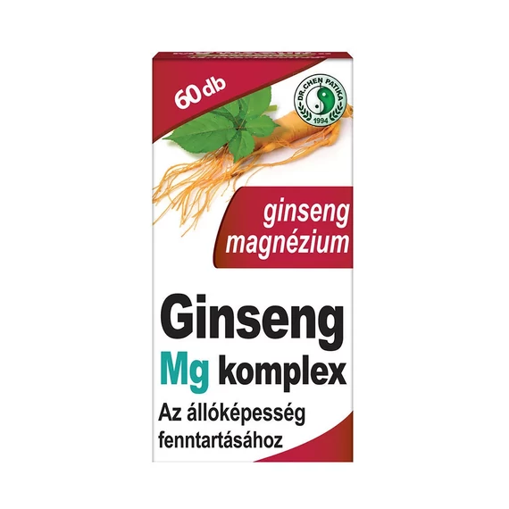 Dr. Chen - GINSENG MAGNÉZIUM KOMPLEX KAPSZULA