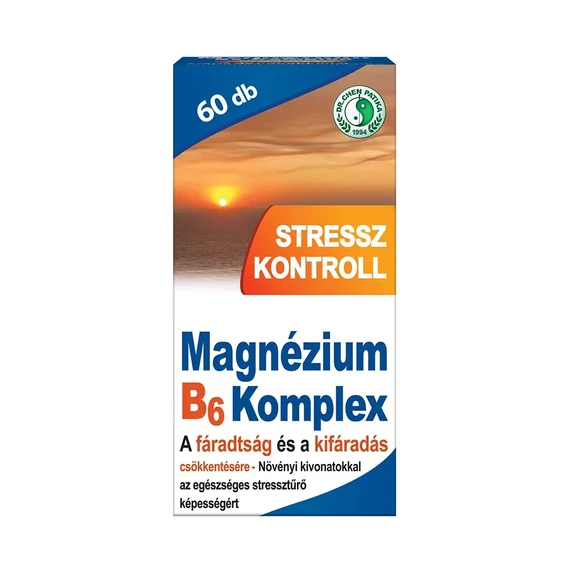 Dr. Chen - MAGNÉZIUM B6 KOMPLEX STRESSZ KONTROLL TABLETTA