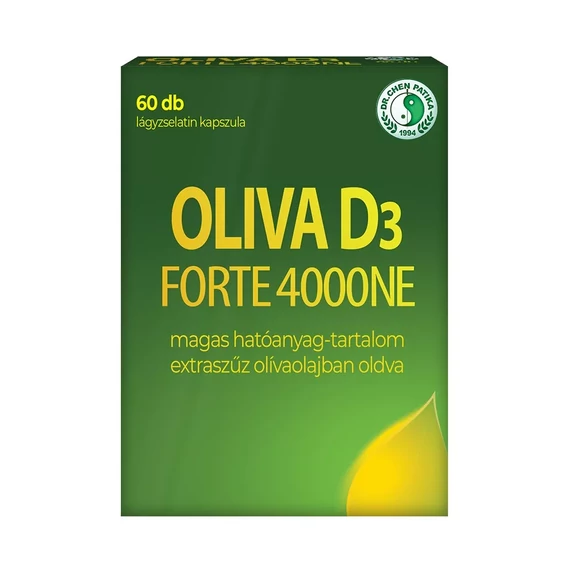 Dr. Chen - OLIVA D3 FORTE 4000NE KAPSZULA