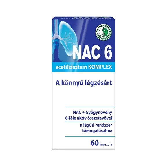 Dr. Chen - NAC6 ACETILCISZTEIN KOMPLEX KAPSZULA