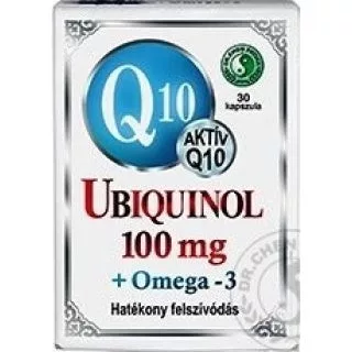 Dr. Chen - Q10 UBIQUINOL 100mg + OMEGA3 KAPSZULA