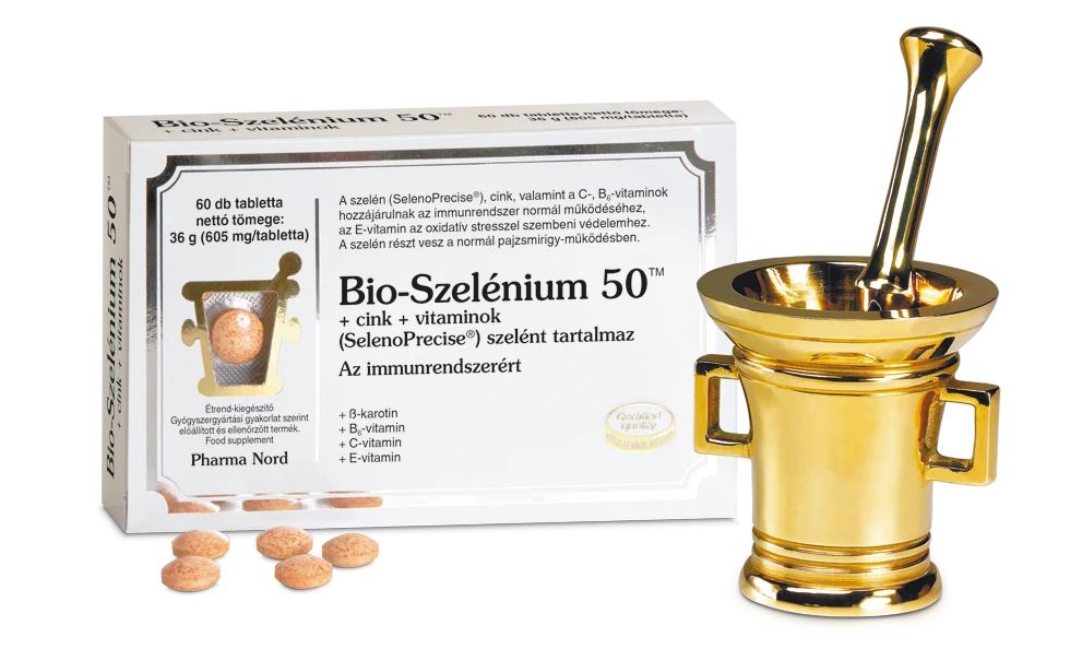 Pharma Nord -Bio-Szelénium+cink+vitaminok 100 - 60 db